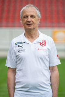 Dr. Thomas Bartels (Mannschaftsarzt) ; HFC Hallescher Fussballclub e.V; 3.Liga, Porträttermin 2019 2020, Halle Saale Sachsen-Anhalt Deutschland