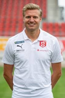 Marian Unger (Torwart-Trainer) ; HFC Hallescher Fussballclub e.V; 3.Liga, Porträttermin 2019 2020, Halle Saale Sachsen-Anhalt Deutschland