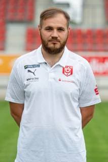 Walter Moissejenko (Physiotherapeut) ; HFC Hallescher Fussballclub e.V; 3.Liga, Porträttermin 2019 2020, Halle Saale Sachsen-Anhalt Deutschland
