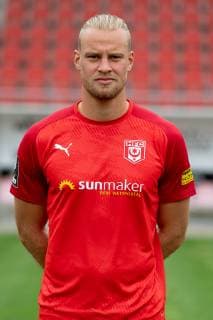 Sebastian Mai ; HFC Hallescher Fussballclub e.V; 3.Liga, Porträttermin 2019 2020, Halle Saale Sachsen-Anhalt Deutschland
