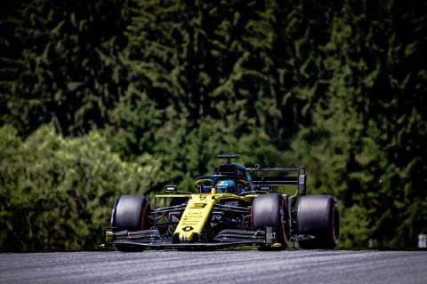 28.06.2019, Red Bull Ring, Spielberg, AUT, FIA, Formel 1, Grosser Preis von Oesterreich, Training, im Bild Daniel Ricciardo (AUS, Renault) Australian Formula One drive Daniel Ricciardo of Renault during practice for the Austrian FIA Formula One Grand Prix at the Red Bull Ring in Spielberg, Austria on 2019 06 28. Spielberg