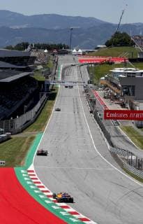 Motorsports: FIA Formula One World Championship, WM, Weltmeisterschaft 2019, Grand Prix of Austria, 4 Lando Norris (GBR, McLaren F1 Team), 55 Carlos Sainz jr. (ESP, McLaren F1 Team), Spielberg Austria