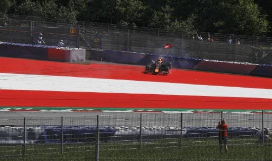 Motorsports: FIA Formula One World Championship, WM, Weltmeisterschaft 2019, Grand Prix of Austria, 33 Max Verstappen (NLD, Aston Martin Red Bull Racing), Spielberg Austria