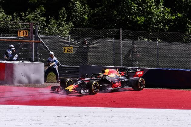 Motorsports: FIA Formula One World Championship, WM, Weltmeisterschaft 2019, Grand Prix of Austria, 33 Max Verstappen (NLD, Aston Martin Red Bull Racing), Spielberg Austria