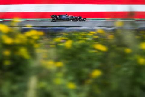 FORMULA 1 - GP of Austria 2019 SPIELBERG,AUSTRIA,28.JUN.19 - MOTORSPORTS, FORMULA 1 - Grand Prix of Austria, Red Bull Ring, free practice. Image shows Lewis Hamilton (GBR Mercedes). GEPAxpictures xDanielxGoetzhaber