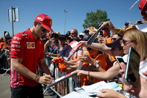 Photo4 LaPresse 29 06 2019 Spielberg, Austria Grand Prix Formula One Austria 2019 In the pic: Charles Leclerc (MON) Scuderia Ferrari SF90  Copyright: xPhoto4 LaPressex