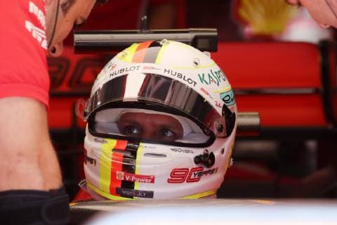 Photo4 LaPresse 29 06 2019 Spielberg, Austria Grand Prix Formula One Austria 2019 In the pic: Sebastian Vettel (GER) Scuderia Ferrari SF90  Copyright: xPhoto4 LaPressex