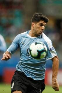 Uruguay s Luis Suarez in action during the Copa America 2019 quarter-finals soccer match between Uruguay and Peru, at Arena Fonte Nova Stadium in Salvador, Brazil, 29 June 2019. Uruguay vs. Peru !ACHTUNG: NUR REDAKTIONELLE NUTZUNG!  Copyright: xJoedsonxAlvesx SCA22109 20190629-636974445586212926