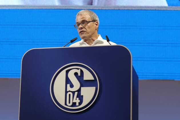 30.06.2019, Fussball, Saison 2019 2020, Bundesliga, Mitgliederversammlung des FC Schalke 04, Peter Peters (FC Schalke 04) Gelsenkirchen Veltins Arena NRW Deutschland xRHR-FOTO TRx