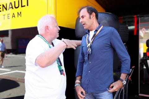 Motorsports: FIA Formula One World Championship, WM, Weltmeisterschaft 2019, Grand Prix of Austria, Norbert Vettel, Emanuele Pirro Spielberg Austria