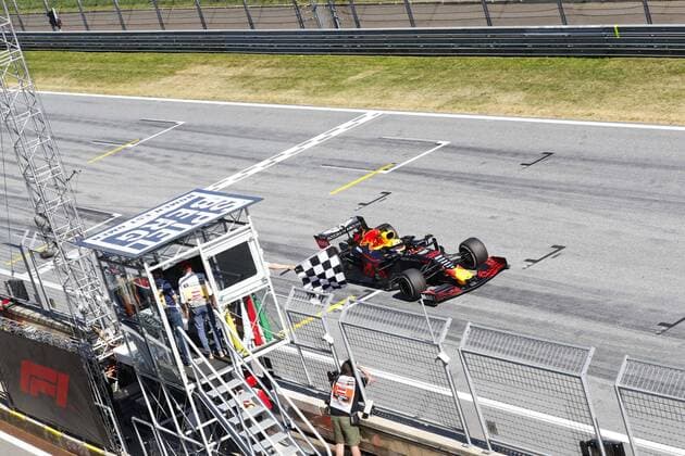 Motorsports: FIA Formula One World Championship, WM, Weltmeisterschaft 2019, Grand Prix of Austria, 33 Max Verstappen (NLD, Aston Martin Red Bull Racing), Spielberg Austria