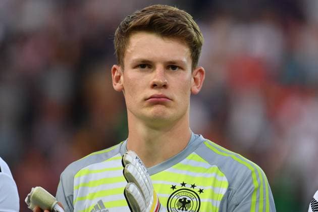Alexander NUEBEL,Torwart (GER), Einzelbild,angeschnittenes Einzelmotiv,Portraet,Portrait,Porträt. Spanien (ESP)- Deutschland (GER) 2-1, am 30.06.2019 Stadio Friuli Udine. Fussball U-21, FINALE UEFA Under21 Eurpameisterschaft in Italien SanMarino vom 16.-30.06 2019.