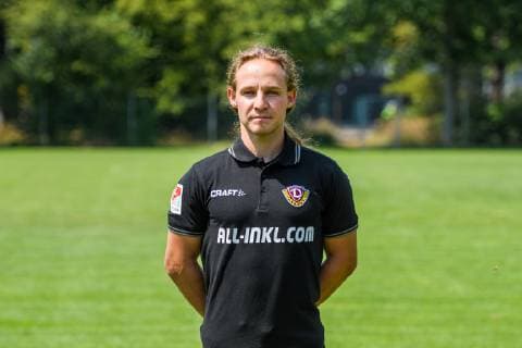 Tobias Lange ; SG Dynamo Dresden; 2. BL, Porträttermin 2019 2020