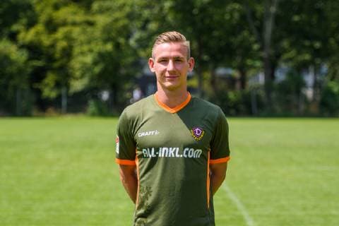 Kevin Broll ; SG Dynamo Dresden; 2. BL, Porträttermin 2019 2020