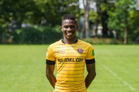 Moussa Kone ; SG Dynamo Dresden; 2. BL, Porträttermin 2019 2020
