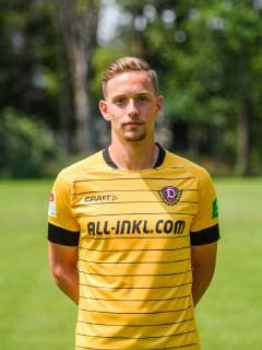 Jannik Müller ; SG Dynamo Dresden; 2. BL, Porträttermin 2019 2020