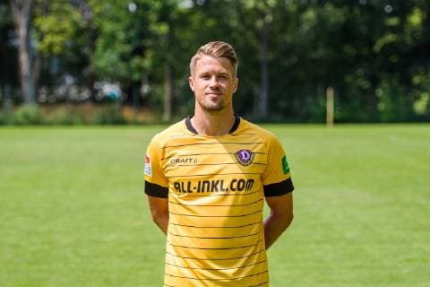 Patrick Möschl ; SG Dynamo Dresden; 2. BL, Porträttermin 2019 2020