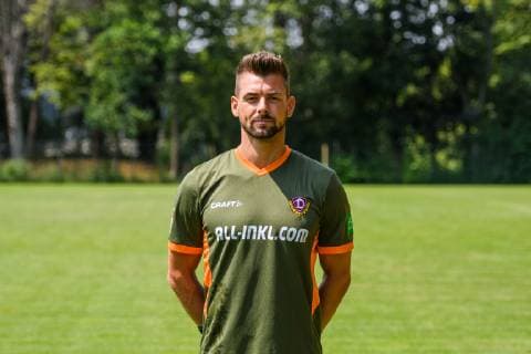 Patrick Wiegers ; SG Dynamo Dresden; 2. BL, Porträttermin 2019 2020