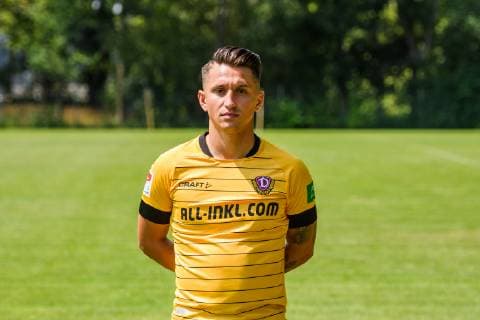 Baris Atik ; SG Dynamo Dresden; 2. BL, Porträttermin 2019 2020