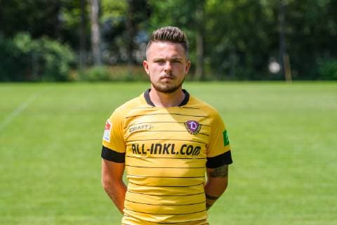 Vasil Kusej ; SG Dynamo Dresden; 2. BL, Porträttermin 2019 2020