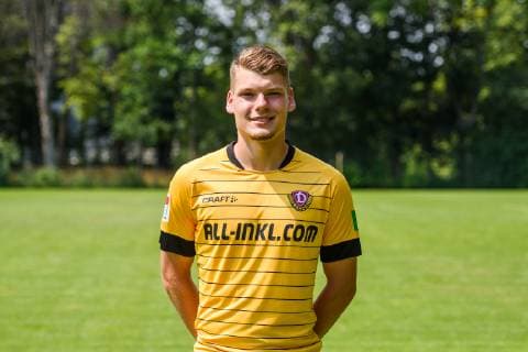 Kevin Ehlers ; SG Dynamo Dresden; 2. BL, Porträttermin 2019 2020
