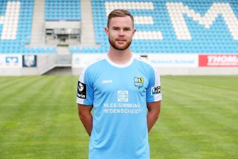Tobias Müller Mueller; Chemnitzer FC; 3.Liga, Teampraesentation Chemnitz Fussball Regionalliga Porträttermin 2019 2020 , Chemnitz, 01.07.2019, Stadion Chemnitz, Fussball ,