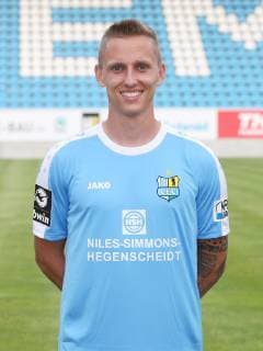 Paul Milde; Chemnitzer FC; 3.Liga, Porträttermin 2019 2020 , Chemnitz, 01.07.2019, Stadion Chemnitz, Fussball , Teampraesentation Chemnitz Fussball Regionalliga
