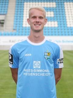 Jan - Pelle Hoppe; Chemnitzer FC; 3.Liga, Porträttermin 2019 2020 , Chemnitz, 01.07.2019, Stadion Chemnitz, Fussball , Teampraesentation Chemnitz Fussball Regionalliga