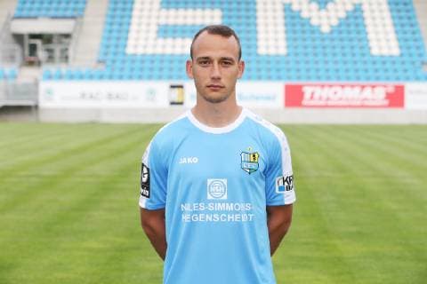 Timo Mauer; Chemnitzer FC; 3.Liga, Porträttermin 2019 2020 , Chemnitz, 01.07.2019, Stadion Chemnitz, Fussball , Teampraesentation Chemnitz Fussball Regionalliga