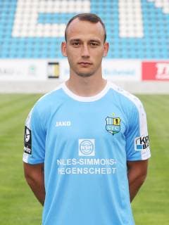 Timo Mauer; Chemnitzer FC; 3.Liga, Porträttermin 2019 2020 , Chemnitz, 01.07.2019, Stadion Chemnitz, Fussball , Teampraesentation Chemnitz Fussball Regionalliga