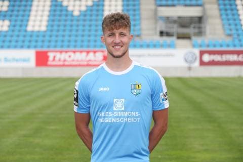 Tim Campulka; Chemnitzer FC; 3.Liga, Porträttermin 2019 2020 , Chemnitz, 01.07.2019, Stadion Chemnitz, Fussball , Teampraesentation Chemnitz Fussball Regionalliga