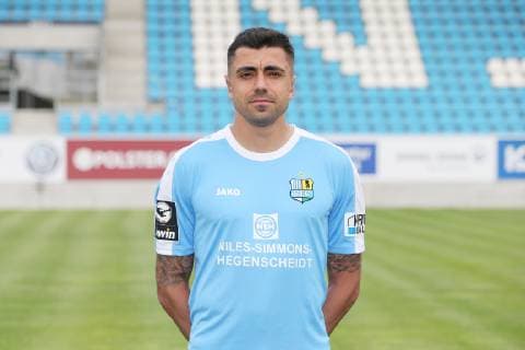 Georgi Sarmov; Chemnitzer FC; 3.Liga, Porträttermin 2019 2020 , Chemnitz, 01.07.2019, Stadion Chemnitz, Fussball , Teampraesentation Chemnitz Fussball Regionalliga