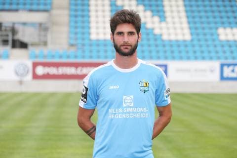 Niklas Hoheneder; Chemnitzer FC; 3.Liga, Porträttermin 2019 2020 , Chemnitz, 01.07.2019, Stadion Chemnitz, Fussball , Teampraesentation Chemnitz Fussball Regionalliga