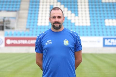 Dr. Kristian Schaper; Chemnitzer FC; 3.Liga, Porträttermin 2019 2020 , Chemnitz, 01.07.2019, Stadion Chemnitz, Fussball , Mannschaftsarzt, Teampraesentation Chemnitz Fussball Regionalliga
