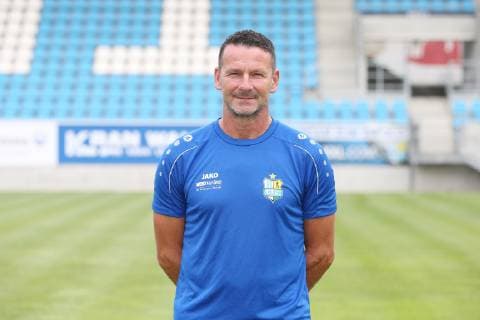 Torsten Bittermann; Chemnitzer FC; 3.Liga, Porträttermin 2019 2020 , Chemnitz, 01.07.2019, Stadion Chemnitz, Fussball , Teampraesentation Chemnitz Fussball Regionalliga Mannschaftsverantwortlicher