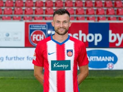 Denis Thomalla; 1. Fussballclub Heidenheim 1846 e.V.; 2. Bundesliga, Portraettermin 2019 2020, 02.07.2019 1. Fussballclub Heidenheim 1846 e.V., 2. Bundesliga, Portraettermin 2019 2020, 02.07.2019 Heidenheim Copyright: xEIBNER SaschaxWaltherx EP_eer