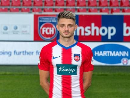 Maurice Multhaup; 1. Fussballclub Heidenheim 1846 e.V.; 2. Bundesliga, Portraettermin 2019 2020, 02.07.2019 1. Fussballclub Heidenheim 1846 e.V., 2. Bundesliga, Portraettermin 2019 2020, 02.07.2019 Heidenheim Copyright: xEIBNER SaschaxWaltherx EP_eer
