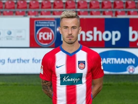 Niklas Dorsch; 1. Fussballclub Heidenheim 1846 e.V.; 2. Bundesliga, Portraettermin 2019 2020, 02.07.2019 1. Fussballclub Heidenheim 1846 e.V., 2. Bundesliga, Portraettermin 2019 2020, 02.07.2019 Heidenheim Copyright: xEIBNER SaschaxWaltherx EP_eer