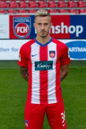 Niklas Dorsch; 1. Fussballclub Heidenheim 1846 e.V.; 2. Bundesliga, Portraettermin 2019 2020, 02.07.2019 1. Fussballclub Heidenheim 1846 e.V., 2. Bundesliga, Portraettermin 2019 2020, 02.07.2019 Heidenheim Copyright: xEIBNER SaschaxWaltherx EP_eer