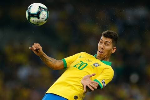 Brazil vs. Argentina BELO HORIZONTE, MG - 02.07.2019: BRAZIL VS. ARGENTINA - Roberto Firmino of Brazil during a match between Brazil and Argentina, valid for the semifinal of Copa América 2019, held this Tuesday (02) at the Estádio do Mineirão in Belo Horizonte, MG. (Photo: Marcelo Machado de Melo Fotoarena) x1757579x  MarceloxMachadoxdexMelo