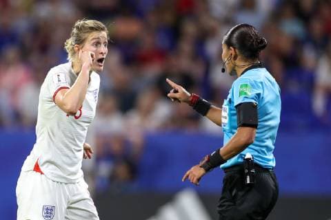 July 2, 2019, Lyon, France: White of England during match against the United States game valid for the semifinals of the World Cup of Women s Soccer in the Stadium of Lyon in France on Tuesday, 02. Soccer 2019: Women s World Cup: Semi Final: USA 2:1 England - ZUMAc233 20190702_sha_c233_165 Copyright: xVanessaxCarvalhox