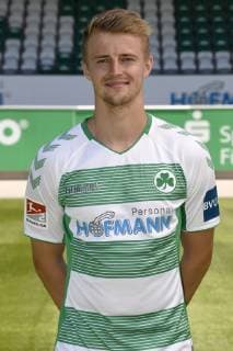 02.07.2019 - SpVgg Greuther Fürth Fuerth - Saison 2019 2012 - Fototermin Porträttermin - - Sebastian Ernst (15, SpVgg Greuther Fürth ) - Einzelbild Einzelfoto Portrait Porträt Kopfbild