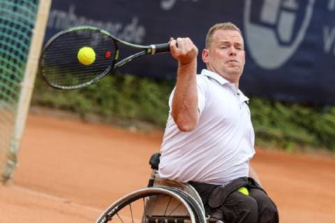 Sven HILLER (GER), 31. German Open Rollstuhltennis 2019, ITF, Berlin, 03.06.2019,