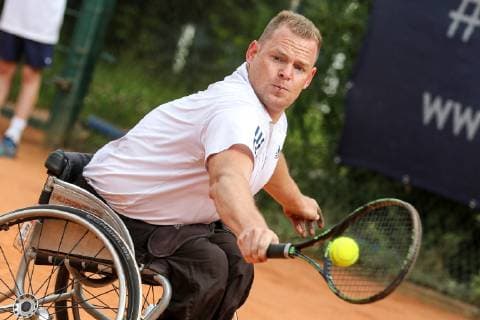Sven HILLER (GER), 31. German Open Rollstuhltennis 2019, ITF, Berlin, 03.06.2019,