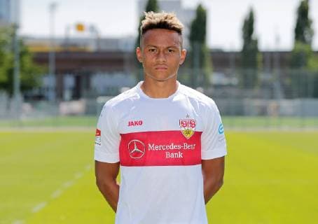FUSSBALL 2. BUNDESLIGA SAISON 2019 2020 03.07.2019 Fototermin beim VfB Stuttgart Roberto Massimo; VfB Stuttgart