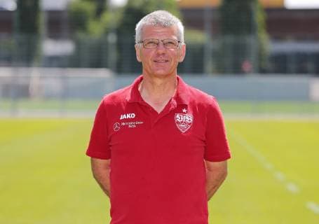 FUSSBALL 2. BUNDESLIGA SAISON 2019 2020 03.07.2019 Fototermin beim VfB Stuttgart Zeugwart Michael Meusch; VfB Stuttgart