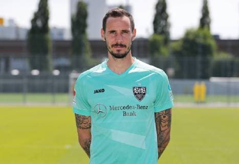FUSSBALL 2. BUNDESLIGA SAISON 2019 2020 03.07.2019 Fototermin beim VfB Stuttgart Jens Grahl; VfB Stuttgart