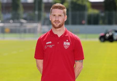 FUSSBALL 2. BUNDESLIGA SAISON 2019 2020 03.07.2019 Fototermin beim VfB Stuttgart Spielanalyst Marcus Fregin; VfB Stuttgart