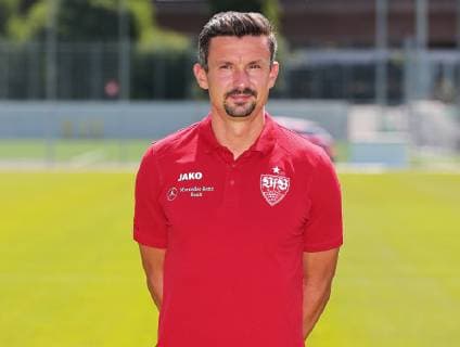 FUSSBALL 2. BUNDESLIGA SAISON 2019 2020 03.07.2019 Fototermin beim VfB Stuttgart Athletik-Trainer Martin Franz; VfB Stuttgart