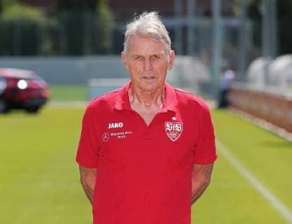 FUSSBALL 2. BUNDESLIGA SAISON 2019 2020 03.07.2019 Fototermin beim VfB Stuttgart Co-Trainer Rainer Ulrich; VfB Stuttgart